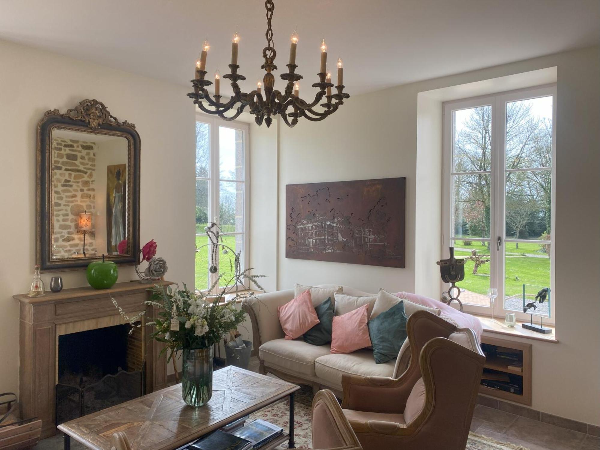 Au Chateau La Lucerne-d'Outremer Экстерьер фото