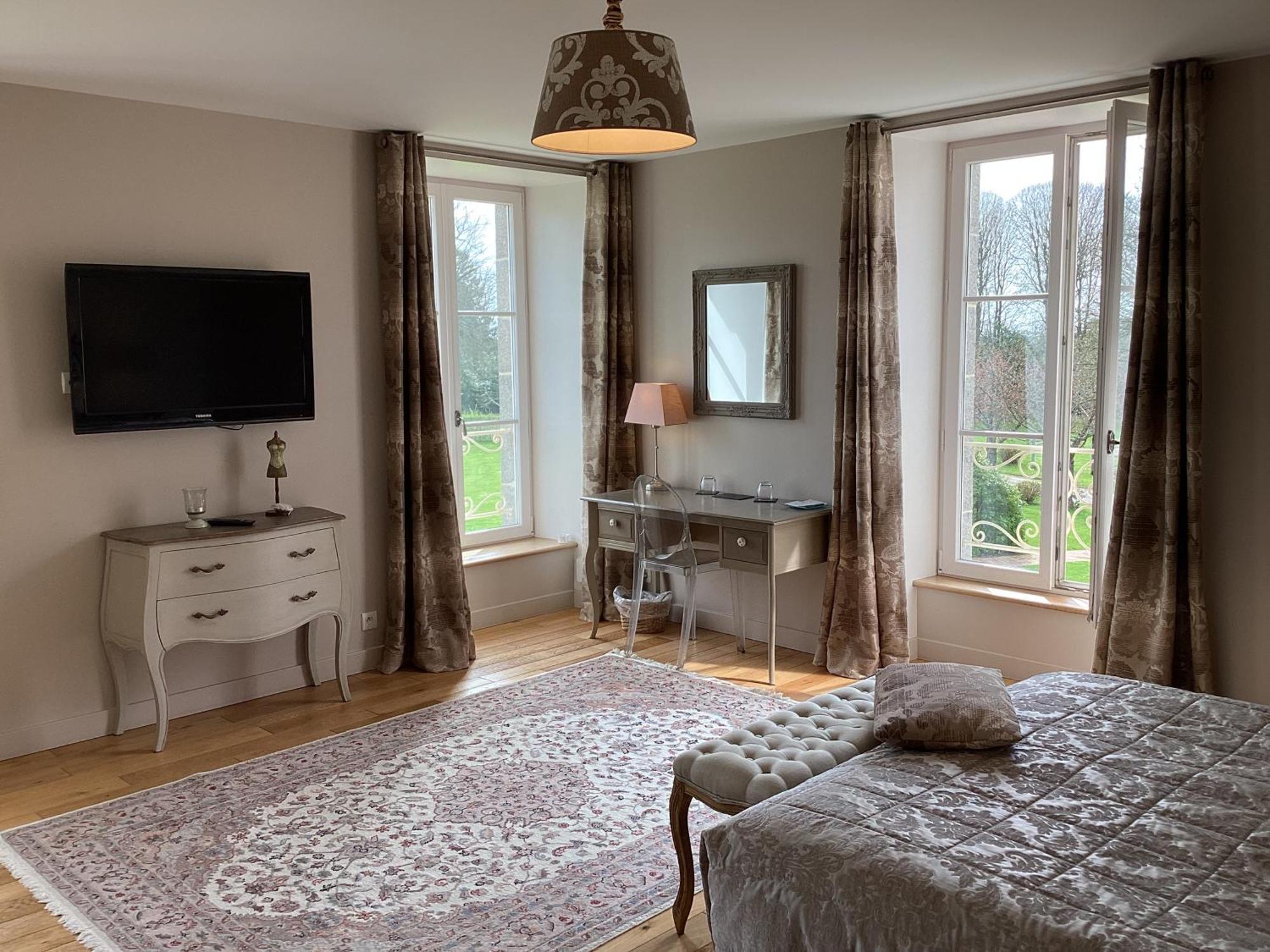 Au Chateau La Lucerne-d'Outremer Экстерьер фото